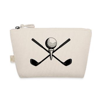 Wave crossed sticks - Organic Pouch - nature - Front