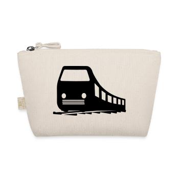 Train logo - Organic Pouch - nature - Front
