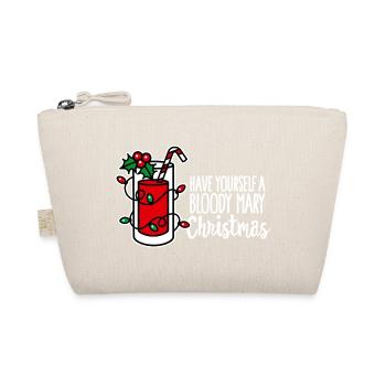 Weihnachten, Have yourself a bloody mary Christmas - Bio-Täschchen - Natur - Vorne