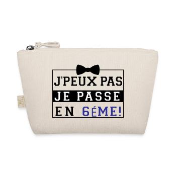 J'peux pas je passe en 6éme - Trousse biologique - nature - Devant