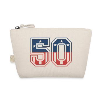 Number 50 USA - Organic Pouch - nature - Front