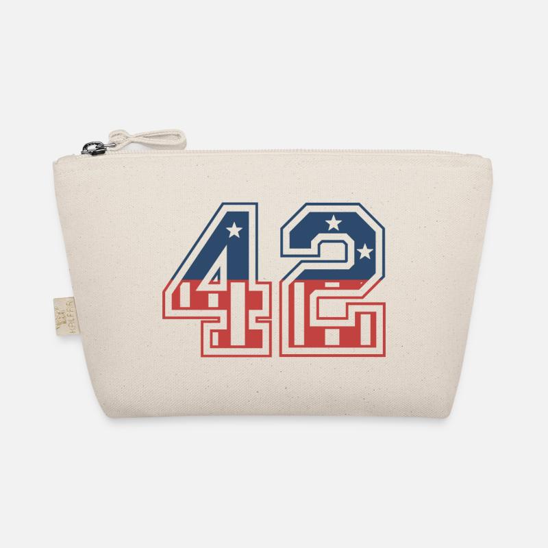 Nummer 42 USA Bio-Täschchen
