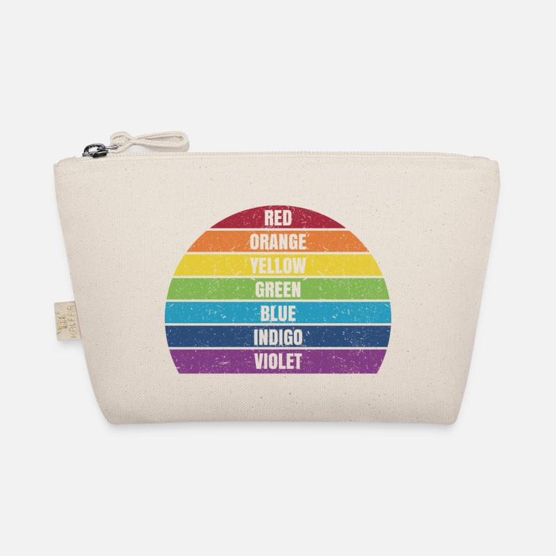 Color Circle Organic Pouch