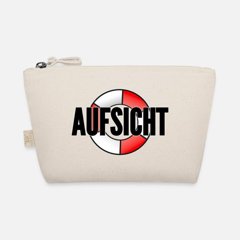 AUFSICHT - Badeaufsicht - Bio-Täschchen - Natur