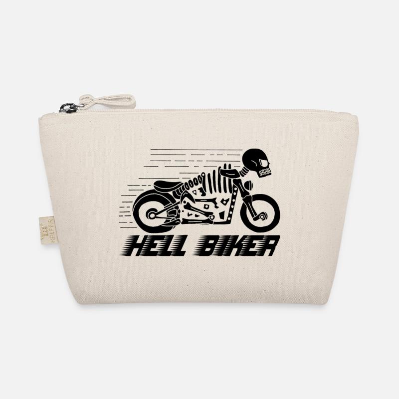 Moto squelette noire Trousse biologique
