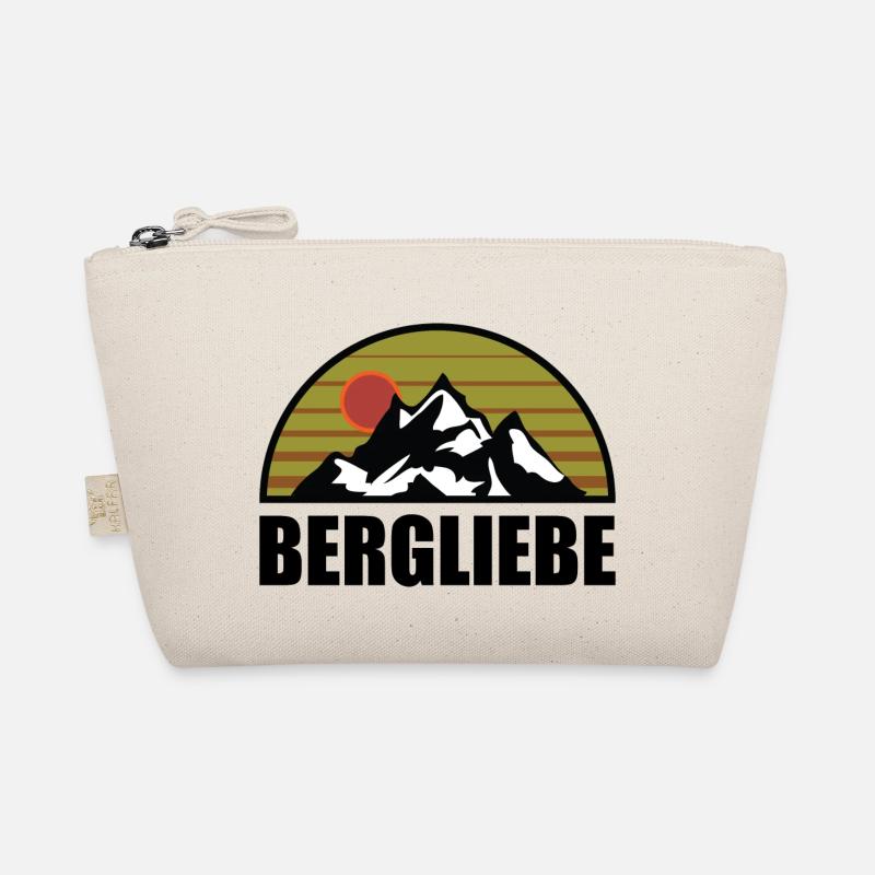 Berge Kletterer Natur Abenteuer Bio-Täschchen