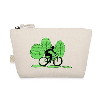 Radfahrer - Bio-Täschchen - Natur - Vorne