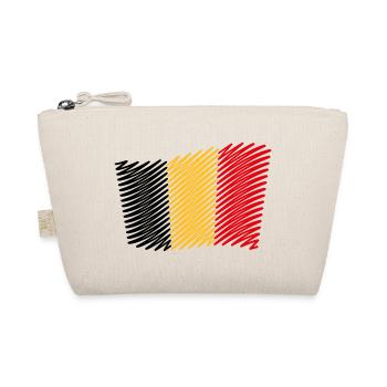 Flag Of Belgium / Tricolour (Scribble) - Organic Pouch - nature - Front