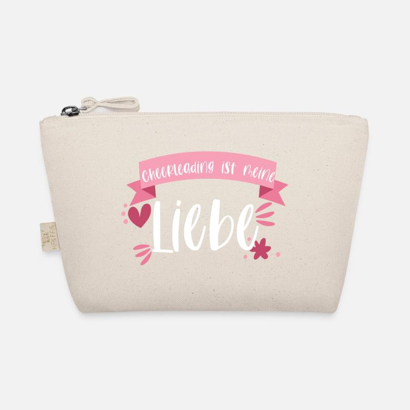 Cheerleader Cheerleading Liebe Geschenk Bio-Täschchen