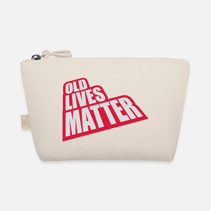 old lives matter Zitat - Bio-Täschchen - Natur
