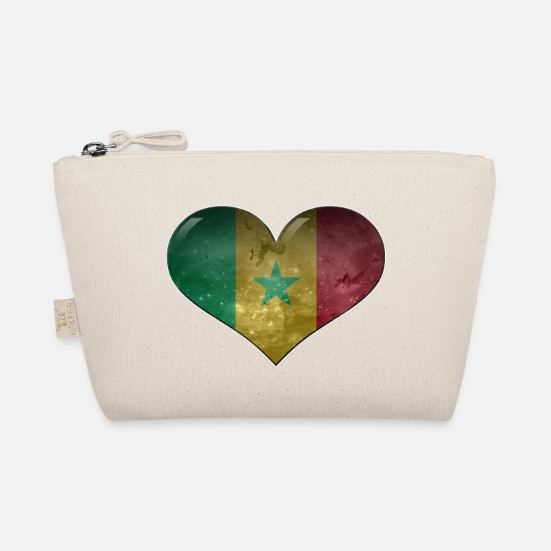 Senegal-Herz Bio-Täschchen