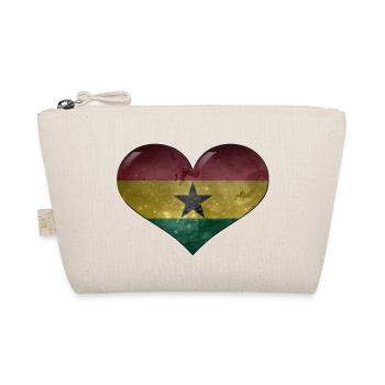Ghanaian Heart - Organic Pouch - nature - Front