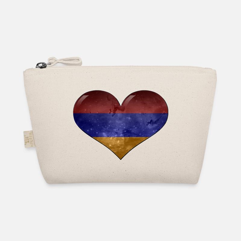 Armenien-Herz - Bio-Täschchen - Natur