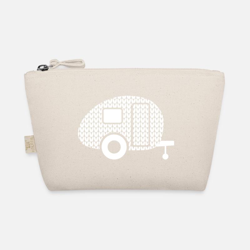 Caravan Camping Knitting Pattern Winter Caravan Organic Pouch
