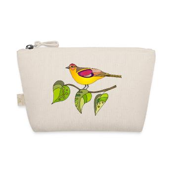 Vogel - Bio-Täschchen - Natur - Vorne