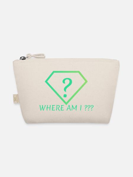 Where AM I - Bio-Täschchen - Natur