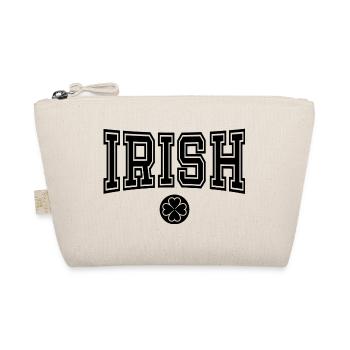 St. Patrick’s Day Gift Shamrock Men, Women, Kids - Organic Pouch - nature - Front