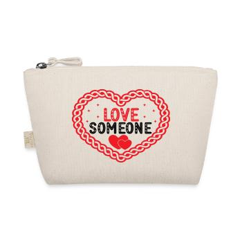 Love Someone - Bio-Täschchen - Natur - Vorne