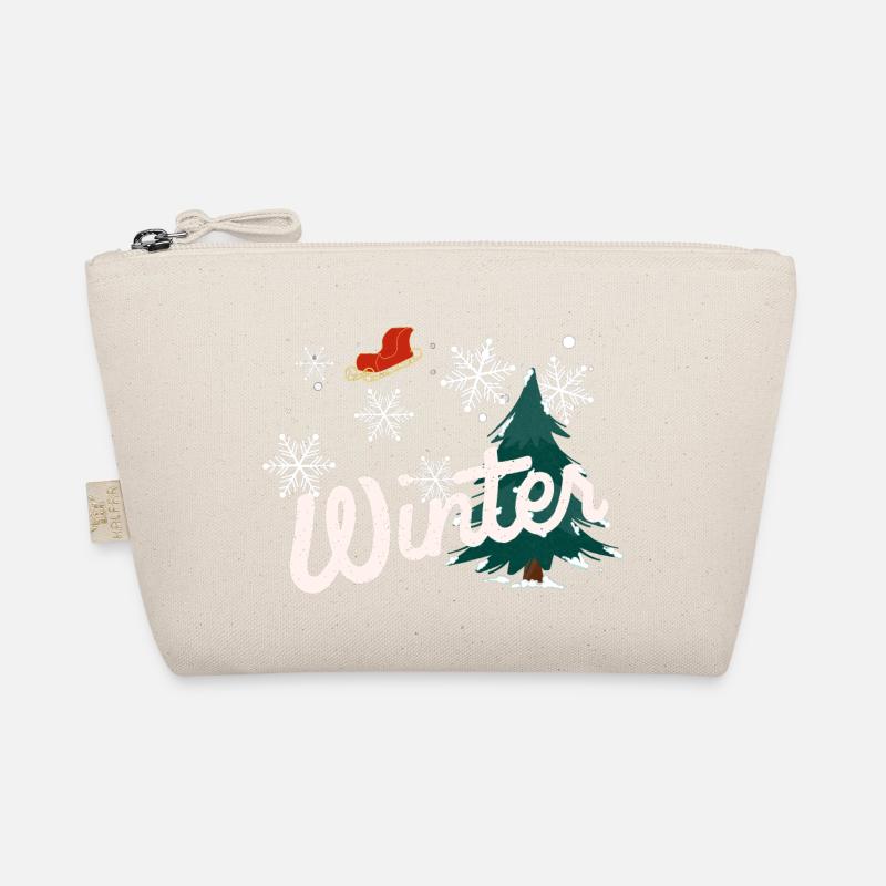 Winter - Bio-Täschchen - Natur