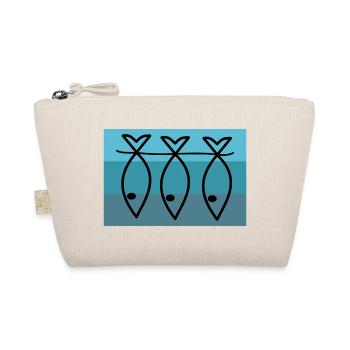 SARDINE. FISH. APRIL FOOL. EASTER. SEA - Organic Pouch - nature - Front