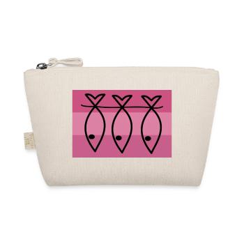 SARDINE. FISH. APRIL FOOL. EASTER. SEA - Organic Pouch - nature - Front