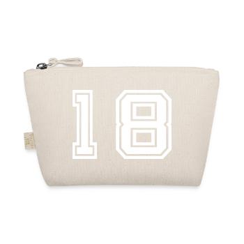 18th birthday of legal age - Organic Pouch - nature - Front