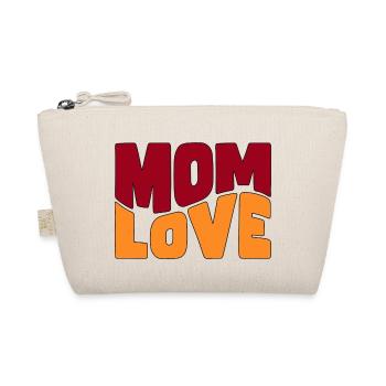 Design Mom Love - Trousse biologique - nature - Devant