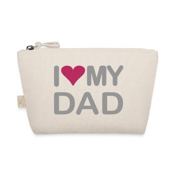 I love my Dad - Bio-Täschchen - Natur - Vorne