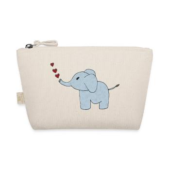 Elephant Elephant Skin - Organic Pouch - nature - Front