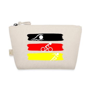 Triathlon Swim Bike Run - Bio-Täschchen - Natur - Vorne
