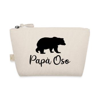 Papa Père Ours Cadeau d’anniversaire Drôle Espagne - Trousse biologique - nature - Devant