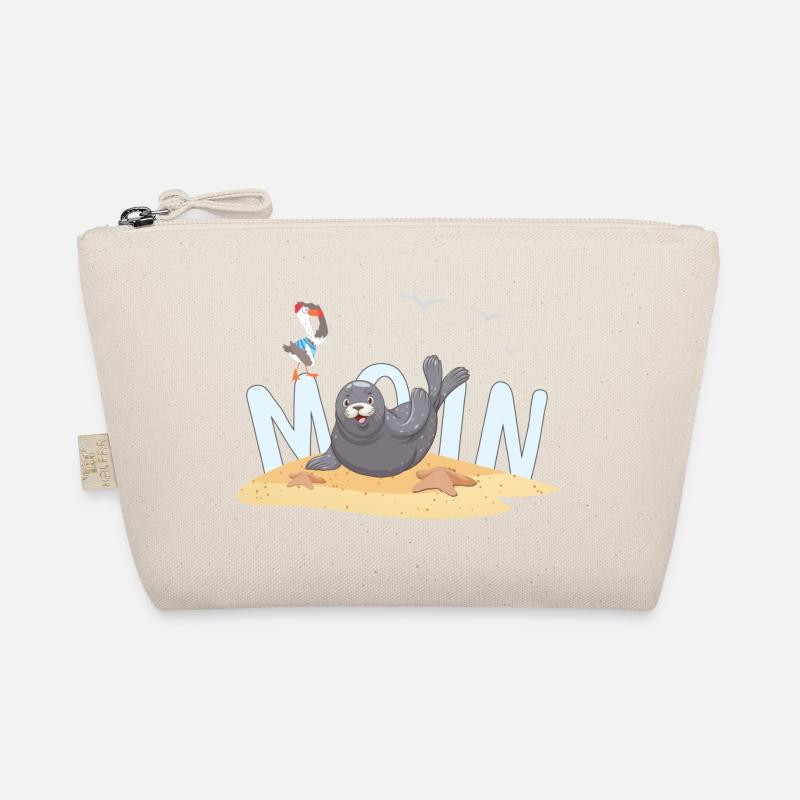 Moin Seal Seagull Beach Organic Pouch
