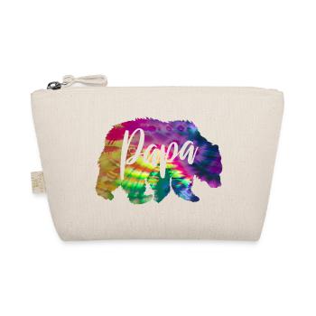 Ours Père Batik Tie Dye Ours - Trousse biologique - nature - Devant