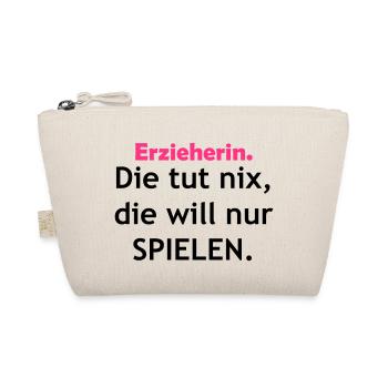 Erzieherin - Die tut nix - Bio-Täschchen - Natur - Vorne