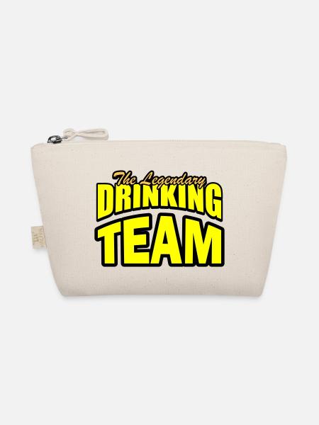 drinking team - Bio-Täschchen - Natur - Vorne
