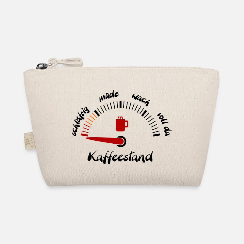 Kaffeeanzeige müde Bio-Täschchen