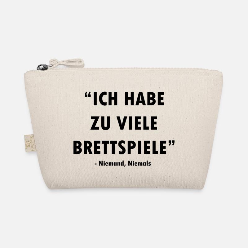 boardgame chess backgammon game night Bio-Täschchen