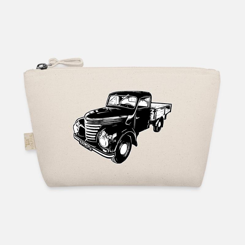 Framo flatbed transporter truck DDR IFA Oldtimer Organic Pouch