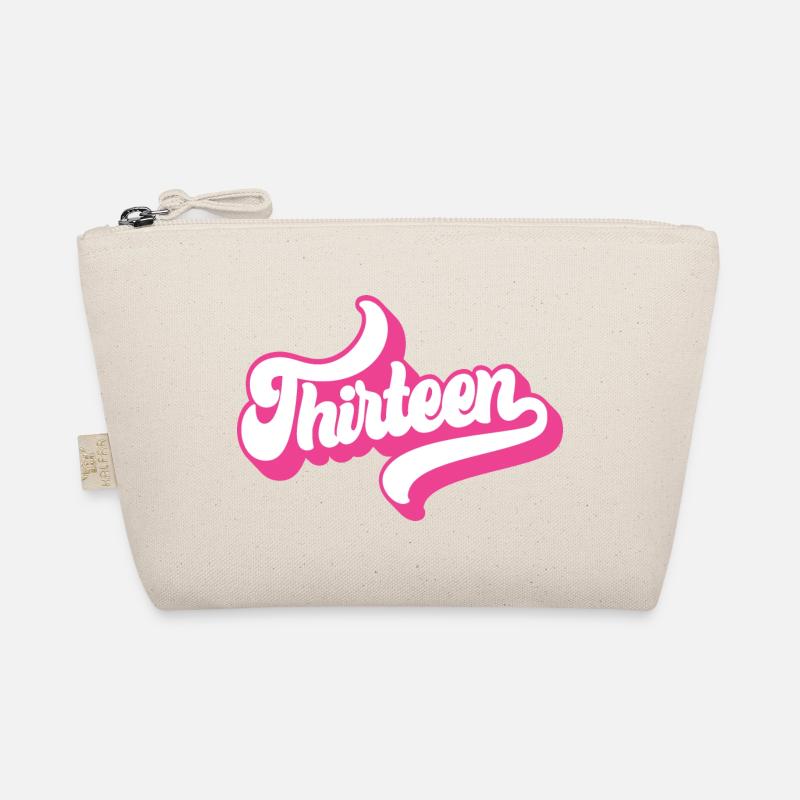 Treize 13e anniversaire pour les filles de 13 ans Trousse biologique