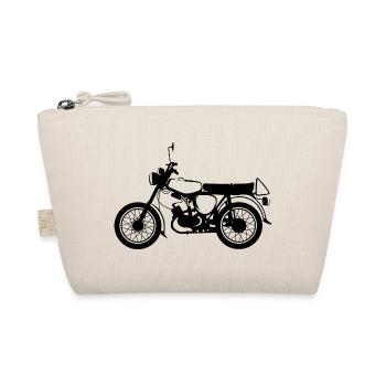 simme s50 Klassiker Moped DDR Osten Symbol icon - Bio-Täschchen - Natur - Vorne