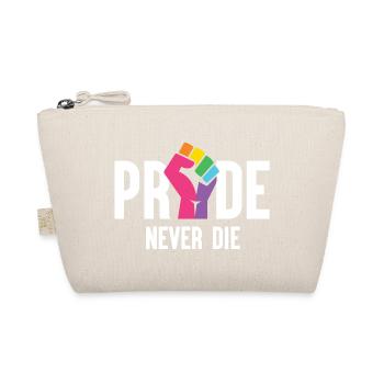 Pride Month LGBT - Pride Never Die - Bio-Täschchen - Natur - Vorne