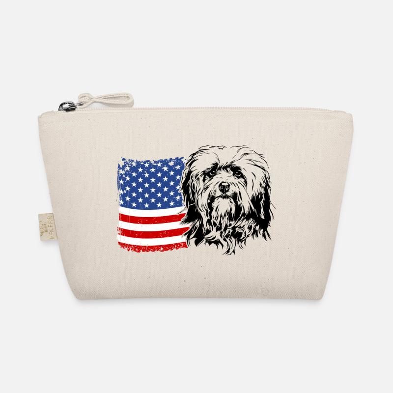 Havanais Amérique Drapeau Chien Chiens Wilsigns Trousse biologique
