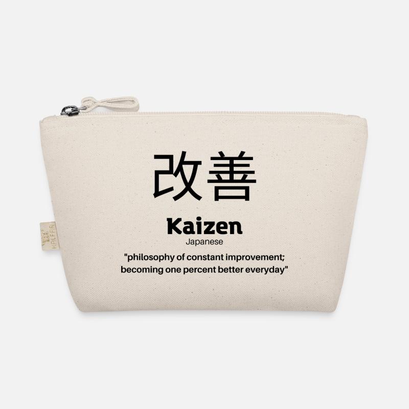 Kaizen Japanese term constant improvement Organic Pouch