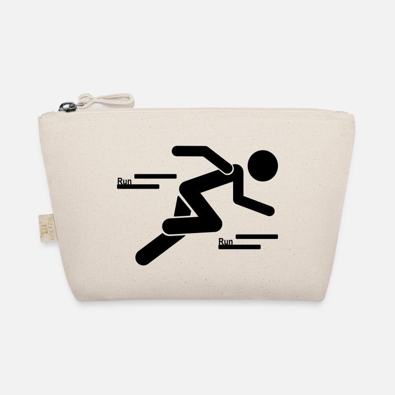 RUN Stickman Bio-Täschchen