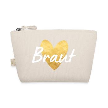 Braut Jungesellinnenabschied - Bio-Täschchen - Natur - Vorne