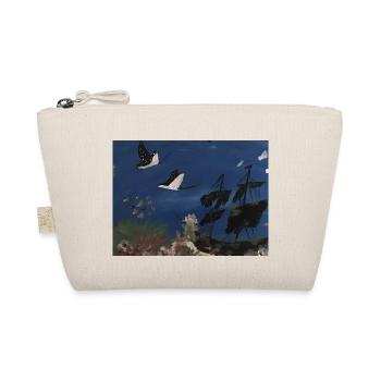 Ships, rays, sea, ocean - Organic Pouch - nature - Front