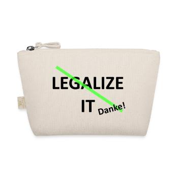 Legalize it weed Marihuana - Bio-Täschchen - Natur - Vorne