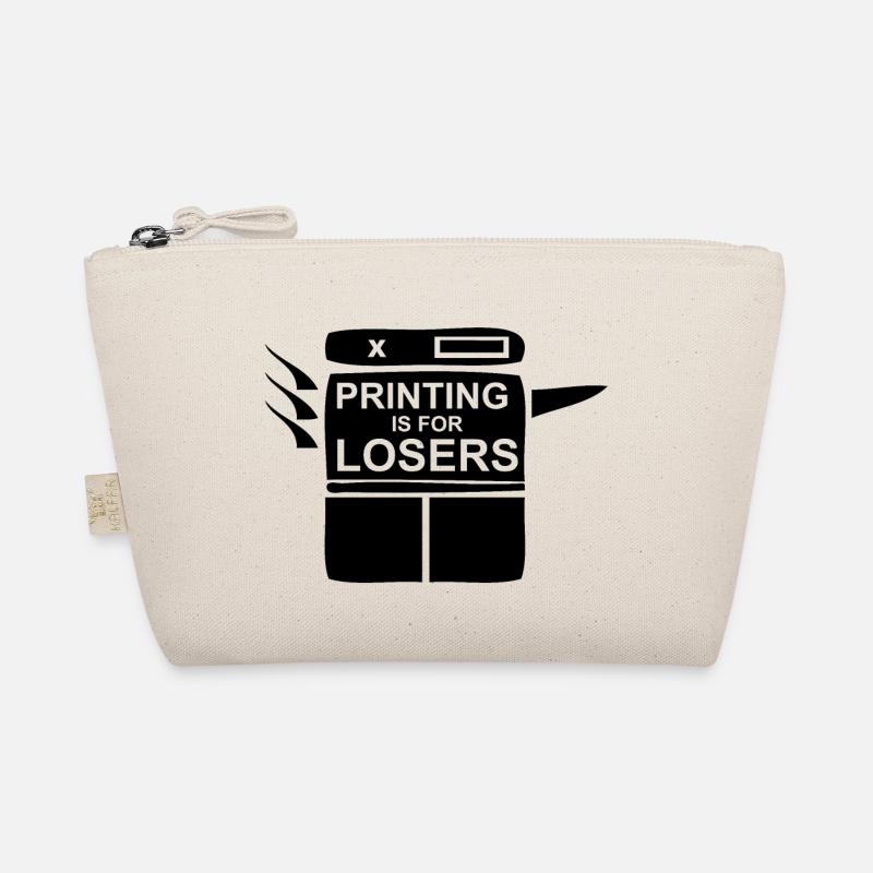 Printing is for Losers - Bio-Täschchen - Natur