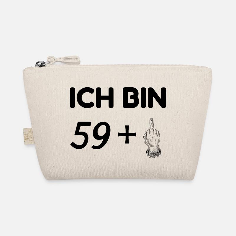 ICH BIN 60 - 60. GEBURTSTAG Bio-Täschchen