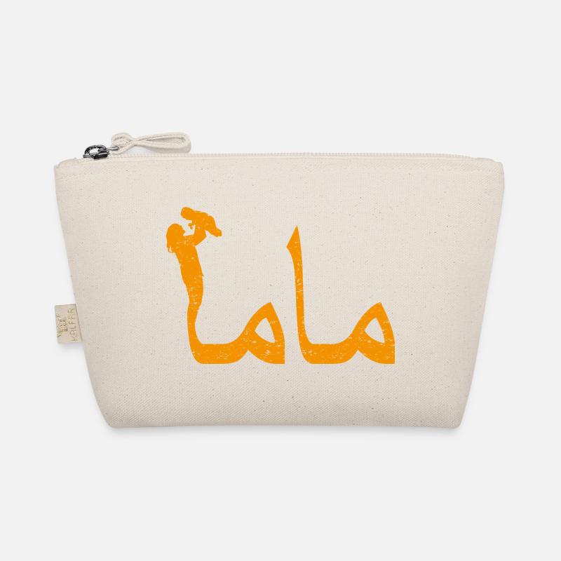 Muttertagsgeschenk mit arabischer Kalligraphie für Bio-Täschchen
